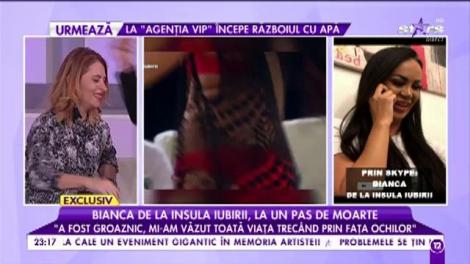 Bianca de la "Insula Iubirii", la un pas de moarte! A fost implicată într-un accident de maşină!