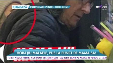 Horaţiu Mălăele, pus la punct de mama sa!