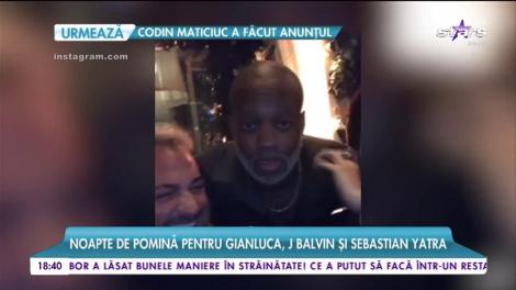 Noapte de pomină pentru Gianluca, J Balvin și Sebastian Yatra