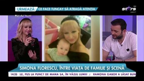 Simona Florescu, între viața de familie și scenă; ”Eu mă simt un om fericit