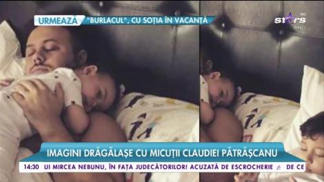 Copiii Claudiei Pătrășcanu, la fel de talentați ca vedeta. Imagini drăgălașe cu micuții vedetei