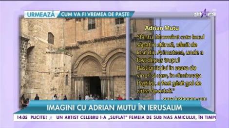 Adrian Mutu, în vizită la mormântul sfânt. Imagini cu fotbalistul în Ierusalim