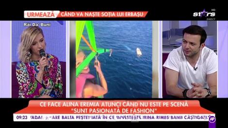 Cum a făcut artista față zilelor friguroase. Ce face Alina Eremia atunci când nu este pe scenă