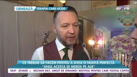 Ce trebuie să facem pentru a avea o nuntă perfectă: ”Anul acesta se merge pe alb”