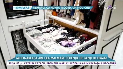 Dressing-ul spectaculos al unei foste soții de milionar. Garderoba ei impresionantă valorează 2 milioane de euro!