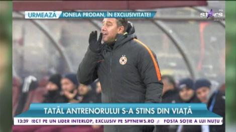 Lacrimi și durere în familia lui Laurenţiu Reghecampf. Tatăl antrenorului s-a stins din viaţă