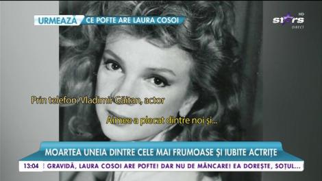 Moartea uneia dintre cele mai frumoase și iubite actrițe. Aimee Iacobescu s-a stins din viaţă