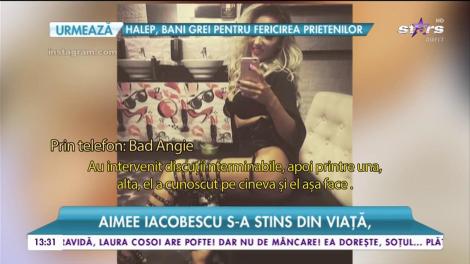 Drama vieţii pentru favorita lui Scărlătescu! Bad Angie, nevoită să facă avort după ce a fost părăsită