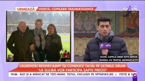 Zi dureroasă pentru Laurențui Reghecampf. Antrenorul își conduce tatăl pe ultimul drum