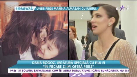 Dana Rogoz, legătură specială cu fiul ei: ”În fiecare zi îmi oferă perle”