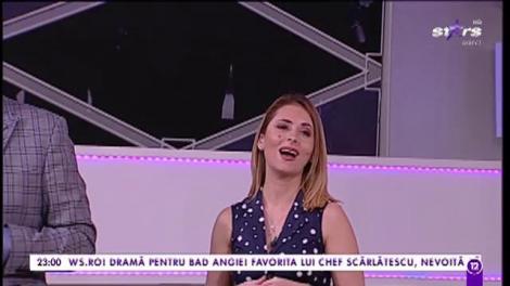 Claudia Ghițulescu cântă în cadrul emsiunii Agenția VIP