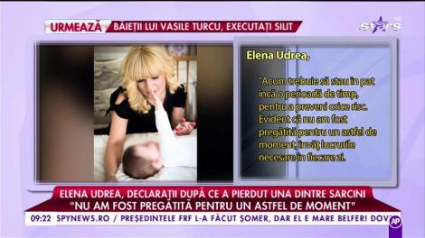 Elena Udrea, declarații după ce a pierdut una dintre sarcini: „Așa a vrut Dumnezeu”