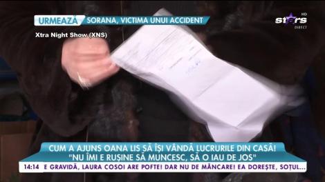 Cum a ajuns Oana Lis să își vândă toate lucrurile din casă, pe ritmuri de manele: „Am fost blestemată. Trebuie să fac ceva”