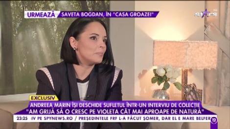 Andreea Marin, mărturisire în premieră: ”Da, din nou mămică. Îmi trăiesc dragostea departe de ochii curioșilor”