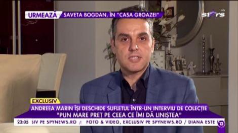 Andreea Marin: ”Eu și iubitul meu preferăm să ne trăim povestea de dragoste în liniște, unul pentru celălalt”