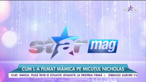 Elena Gheorghe are un băiețel de nota zece. Cum l-a filmat mămica pe micuțul Nicholas