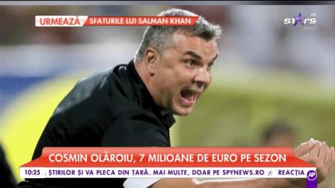 Cosmin Olăroiu, 7 milioane de euro pe sezon