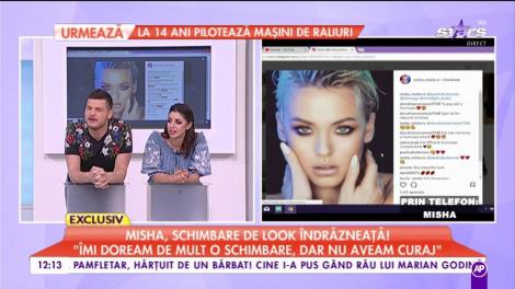 Misha a renunțat la părul lung și s-a ras în cap. Vedeta a făcut o schimbare de look îndrăzneață