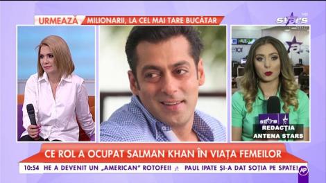 Ce rol a ocupat Salman Khan în viața femeilor. Le sfătuiește, dar nu le duce la altar