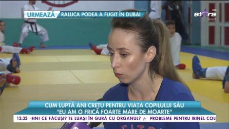 Cum luptă Ani Crețu pentru viața copilului său: ”Dacă mi se întâmplă ceva, nimeni nu-l poate îngriji cum o fac eu”