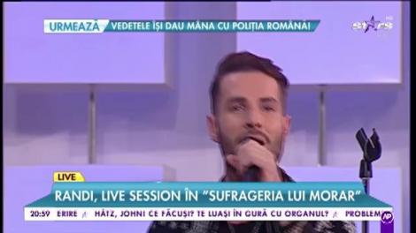 Randi, live session în „sufrageria lui Morar”
