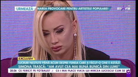 Simona Trașcă, lacrimi de durere: „M-am rugat la Dumnezeu să nu mi-o ia”