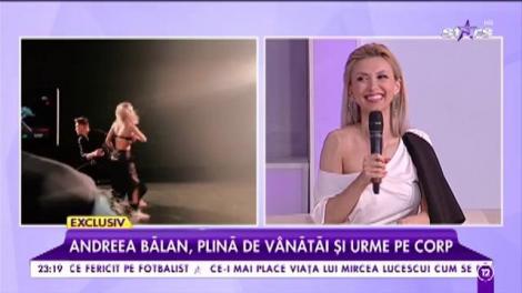 Andreea Bălan, despre peripețiile prin care a trecul la filmările ultimului videoclip