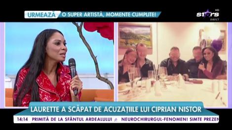 Soțul din închisoare s-a sucit. Laurette a scăpat de acuzațiile lui Ciprian Nistor