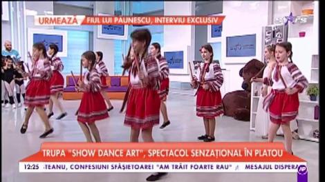 ”Show Dance Art”, coregrafie folclorică în cadrul Star Matinal