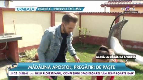 Mădălina Apostol, pregătiri de Paște