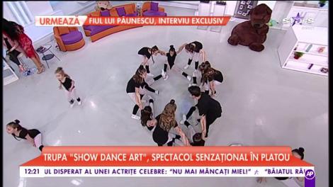 Trupa ”Show Dance Art”, spectacol senzațional în platoul Star Matinal