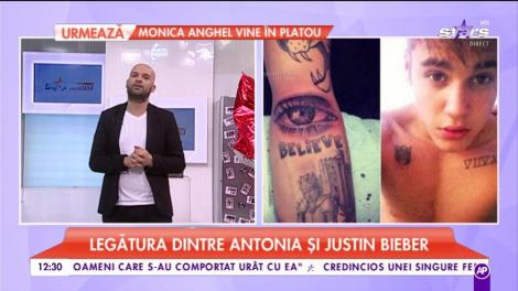 Legătura dintre Antonia și Justin Bieber