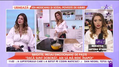 Brigitte, mesaj emoționant de Paște: ”Înfrânt nu sunt nici când am dureri în inimă”