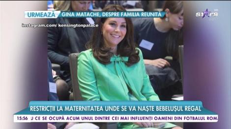 Kate Middleton se preăgtește de naștere. Restricții la maternitatea unde se va naște bebelușul regal