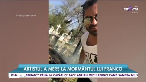 Pepe nu și-a uitat nepotul de sărbători. Artistul a mers la mormântul lui Franco