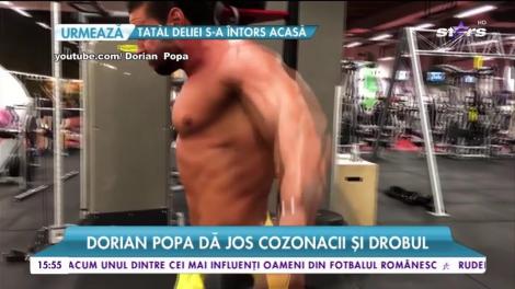 Dorian Popa dă jos cozonacii și drobul