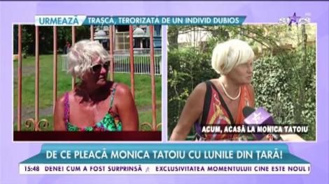 Ce i s-a întâmplat Monicăi Tatoiu în ziua de Paște! De ce pleacă vedeta cu lunile din țară