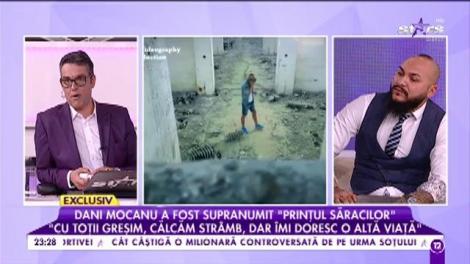 Ieri - certat cu legea, azi - binefăcător. Dani Mocanu, despre proiectul social în care este implicat