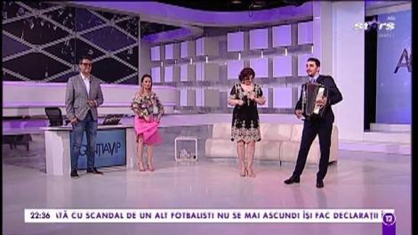 Gina Matache cântă la ”Agenția VIP”