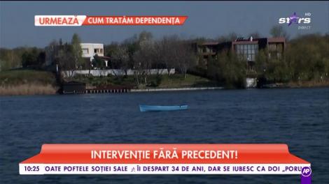 Demonstrație de salvare de la înec, în direct!