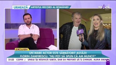 La mulți ani, Florin Zamfirescu! Ce își mai dorește actorul până la finalul vieții