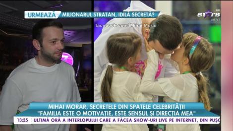 Mihai Morar, secretele din spatele celebrității: „Familia este o motivație, este sensul și direcția mea”