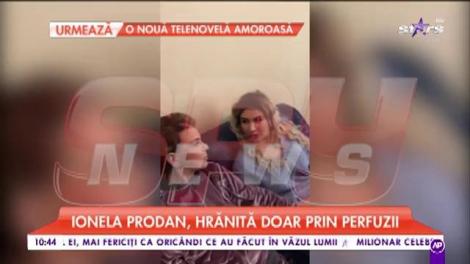 Ionela Prodan, stare critică. Cântăreața de muzică populară este hrănită doar prin perfuzii