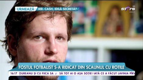 Părăsit de soție, într-un scaun cu rotile, și ridicat de Dumnezeu, Mihai Neşu nu se lasă! Iar minunile există: fostul fotbalist a stat pe picioarele lui