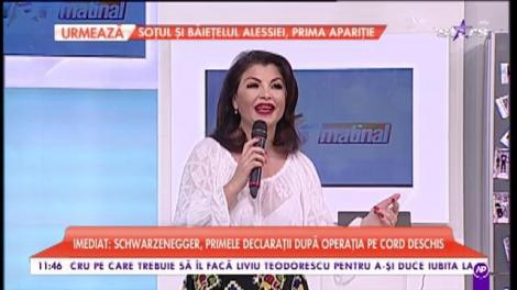 Claudia Ghițulescu a cântat la „Star Matinal”