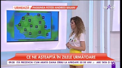 Vremea. Vara a venit mai devreme. Maxima zilei va ajunge până la 29°C