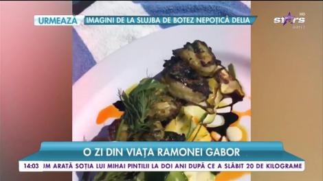 O zi din viața Ramonei Gabor. Diva s-a întors în America
