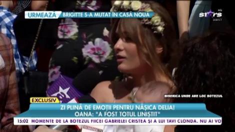 Nașa Delia, o mătușică împlinită. A strălucit la botezul micuței Jessica, alături de sora ei. Tatăl artistei, cu ochii în lacrimi: "Este foarte important să ne creștem copiii în spiritul creștin"