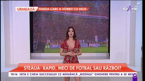 Steaua - Rapid, meci de fotbal sau război?