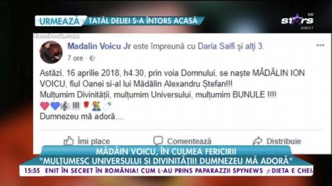 Familia lui Mădălin Voicu este în culmea fericirii! Nora politicianului a născut